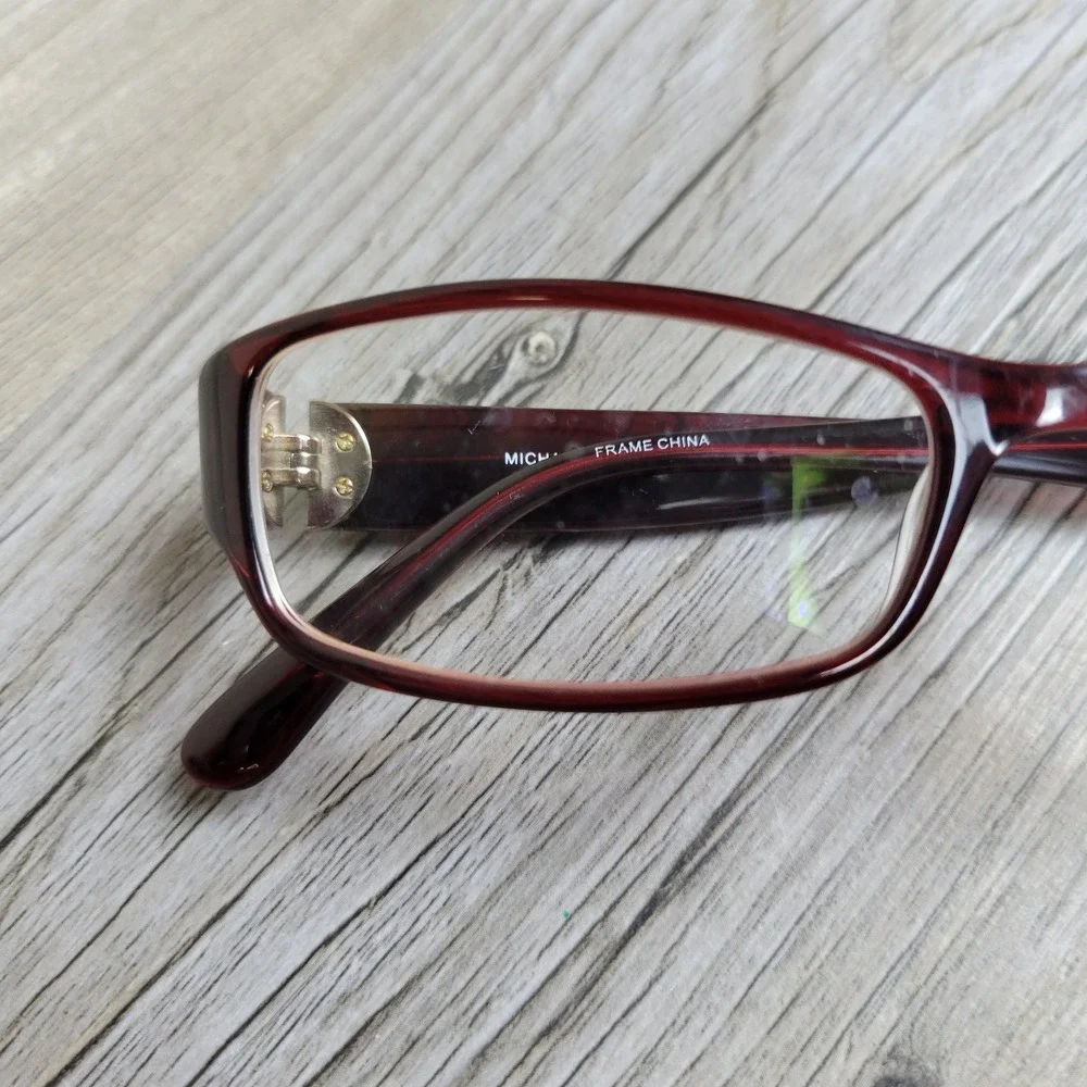 Michael Kors Eyeglasses Frames MK829 Burgundy Rectangular Women 50-16-135